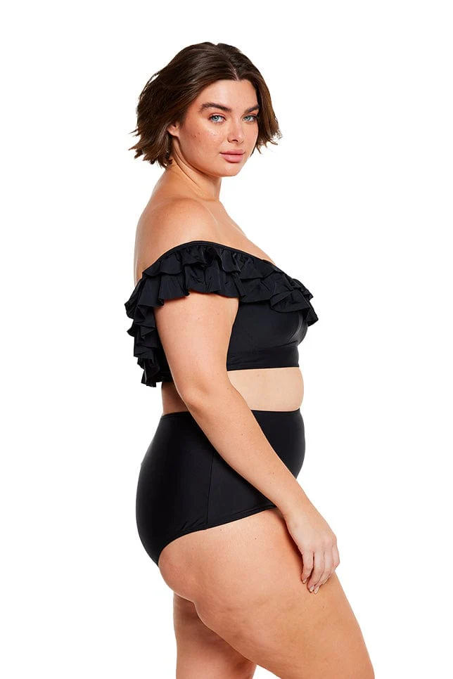 Black High Waisted Bottoms