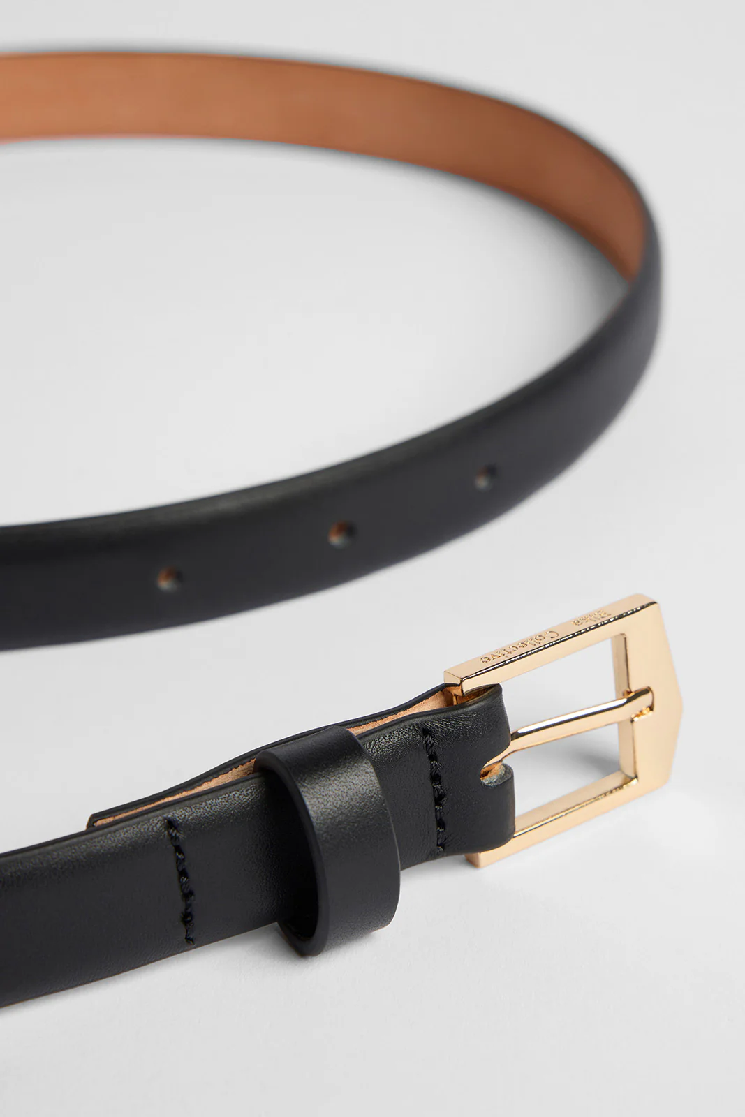 Ida Belt 2.0cm Black/Gold