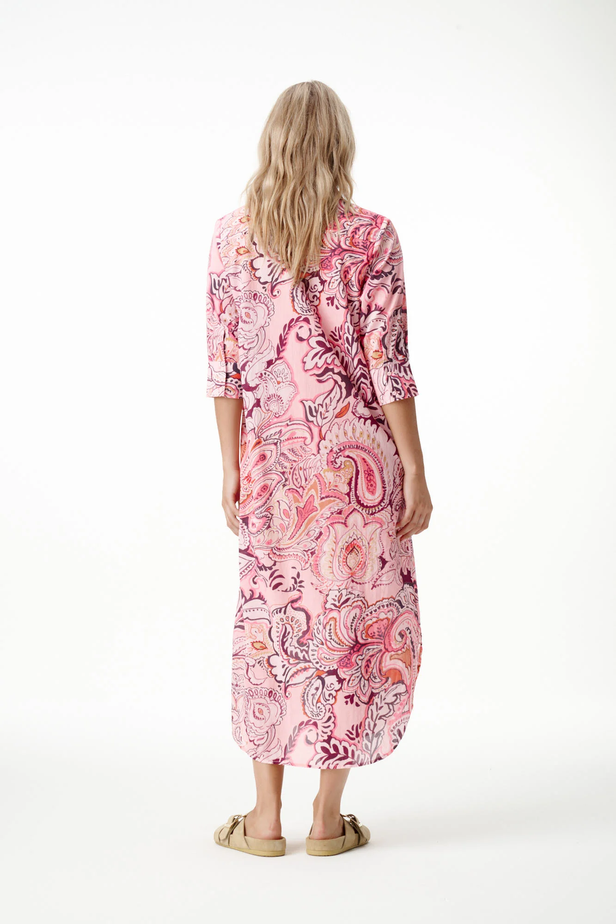 Long Daisy Rosewater Paisley
