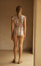 Load image into Gallery viewer, SONTUOSA Ruffle Sleeve One Piece