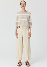 Load image into Gallery viewer, Rosin Stripe Knit Pebble/chalk