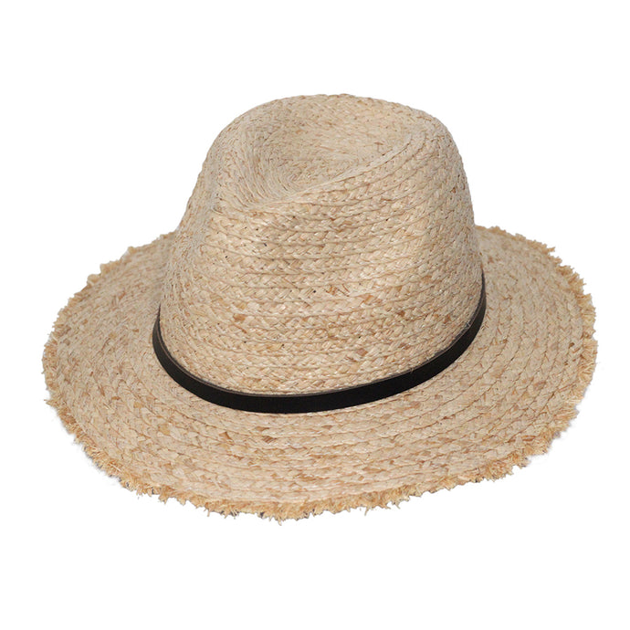 STELLA RAFFIA FEDORA NATURAL
