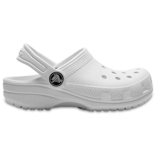 Classic Clog Kids White