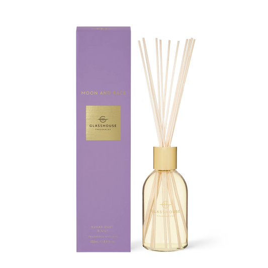Moon and Back Sugar Dust & Lily 250mL Fragrance Diffuser