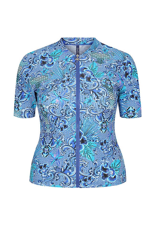 Mermaid Short Sleeve Rash Vest
