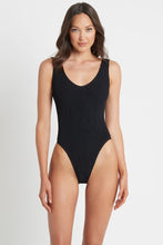 Load image into Gallery viewer, mara one piece Black Recycled