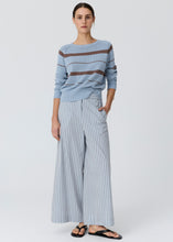 Load image into Gallery viewer, Rosin Stripe Knit Blue/Choc