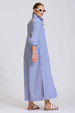 Load image into Gallery viewer, The Sybil Oversized Dress - Navy Stripe