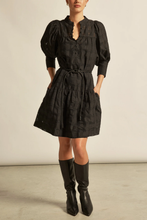Load image into Gallery viewer, Paloma dress black check