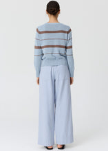 Load image into Gallery viewer, Rosin Stripe Knit Blue/Choc