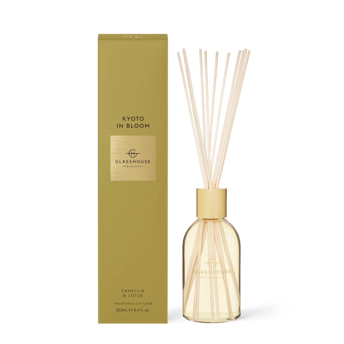 Kyoto In Bloom | 250mL Fragrance Diffuser | Camillia & Lotus