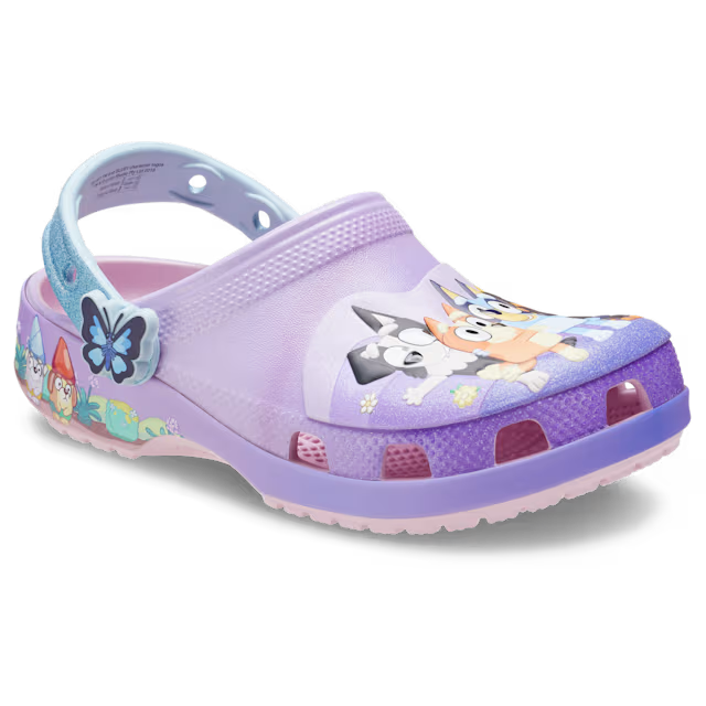 Bluey Multi Pink Classic Clog Toddler