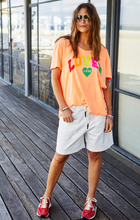 Load image into Gallery viewer, V-Neck Lover Tee Orange