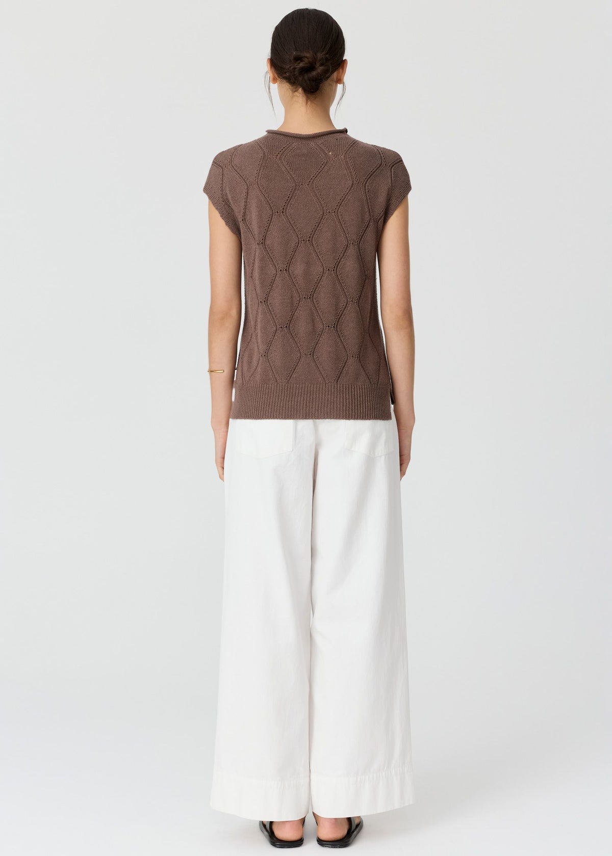 Rosin Cable Knit Choc