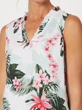 Load image into Gallery viewer, Paradise Print Dress - Khaki