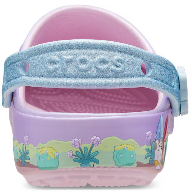 Bluey Multi Pink Classic Clog Toddler
