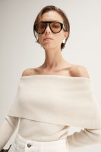 Load image into Gallery viewer, Sadie Knit Top Oatmarle