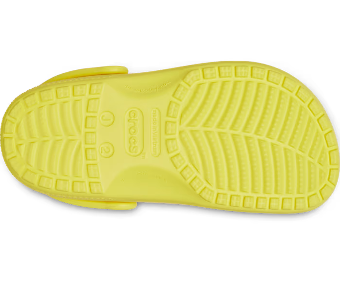 Classic Clog Kids Cyber Yellow