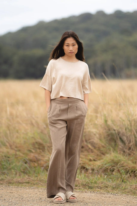 Addison Knit Top Neutral