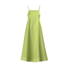 Load image into Gallery viewer, Coco Linen Dress Lemongrass