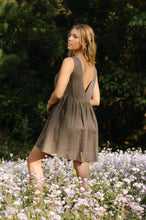 Load image into Gallery viewer, Harper Linen Dress Khaki