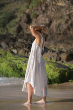 Load image into Gallery viewer, Frida Linen Dress Ivory
