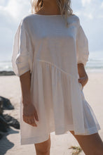 Load image into Gallery viewer, Layla Linen Dress Ivory