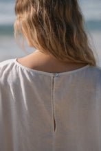Load image into Gallery viewer, Tina Linen Top Ivory