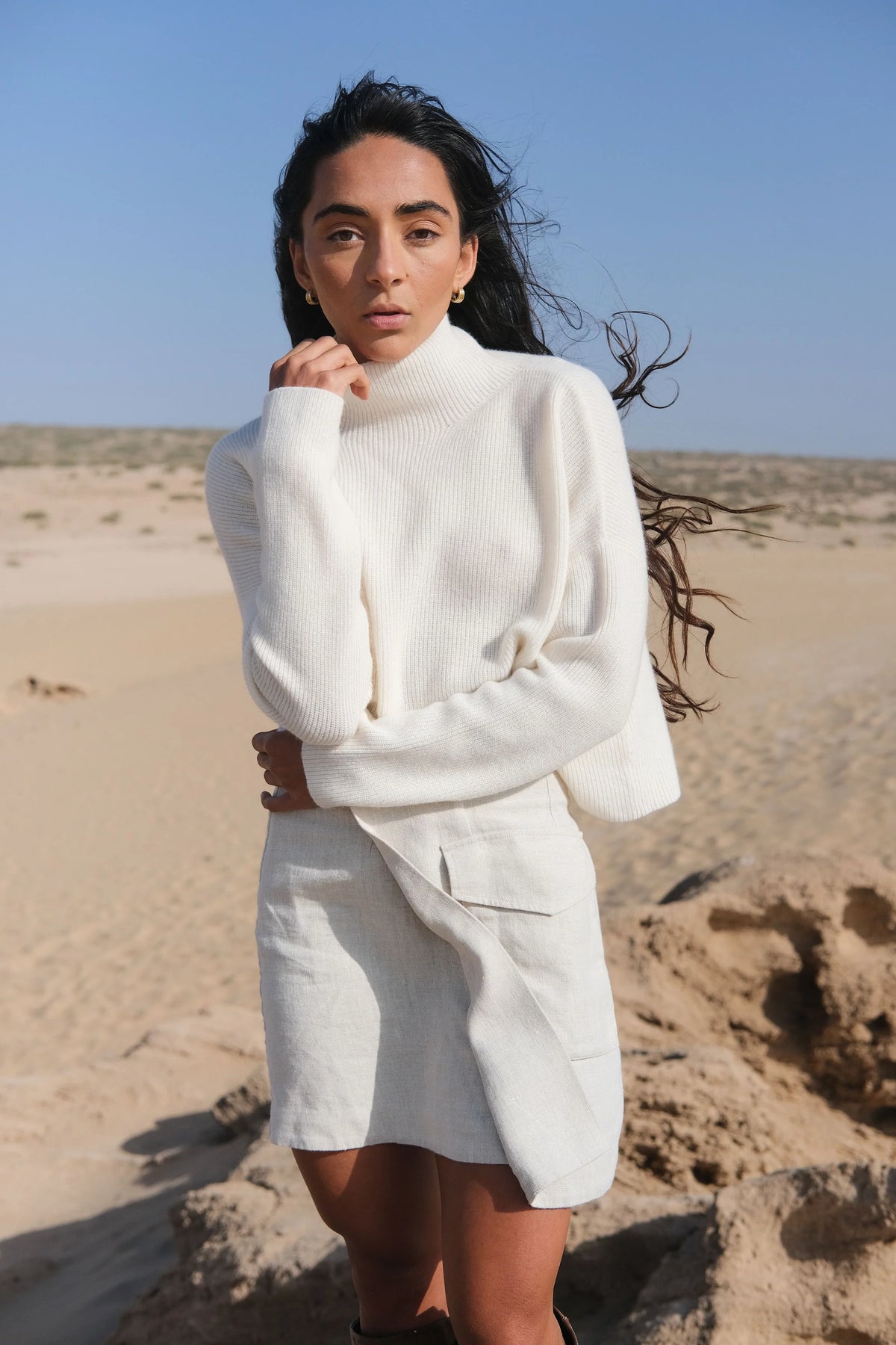 Lumi Cashmere Knit Ivory