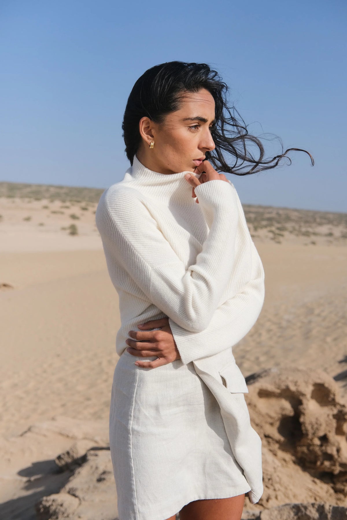 Lumi Cashmere Knit Ivory