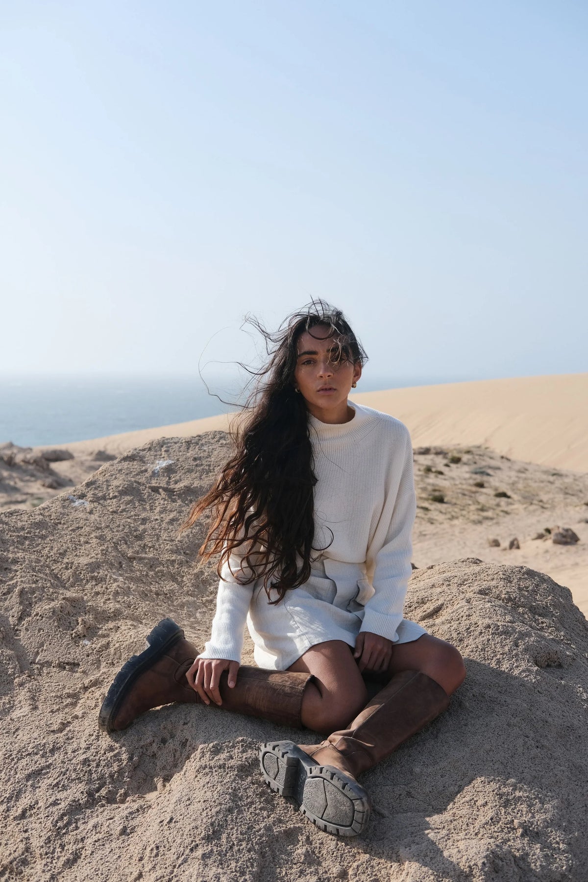 Lumi Cashmere Knit Ivory