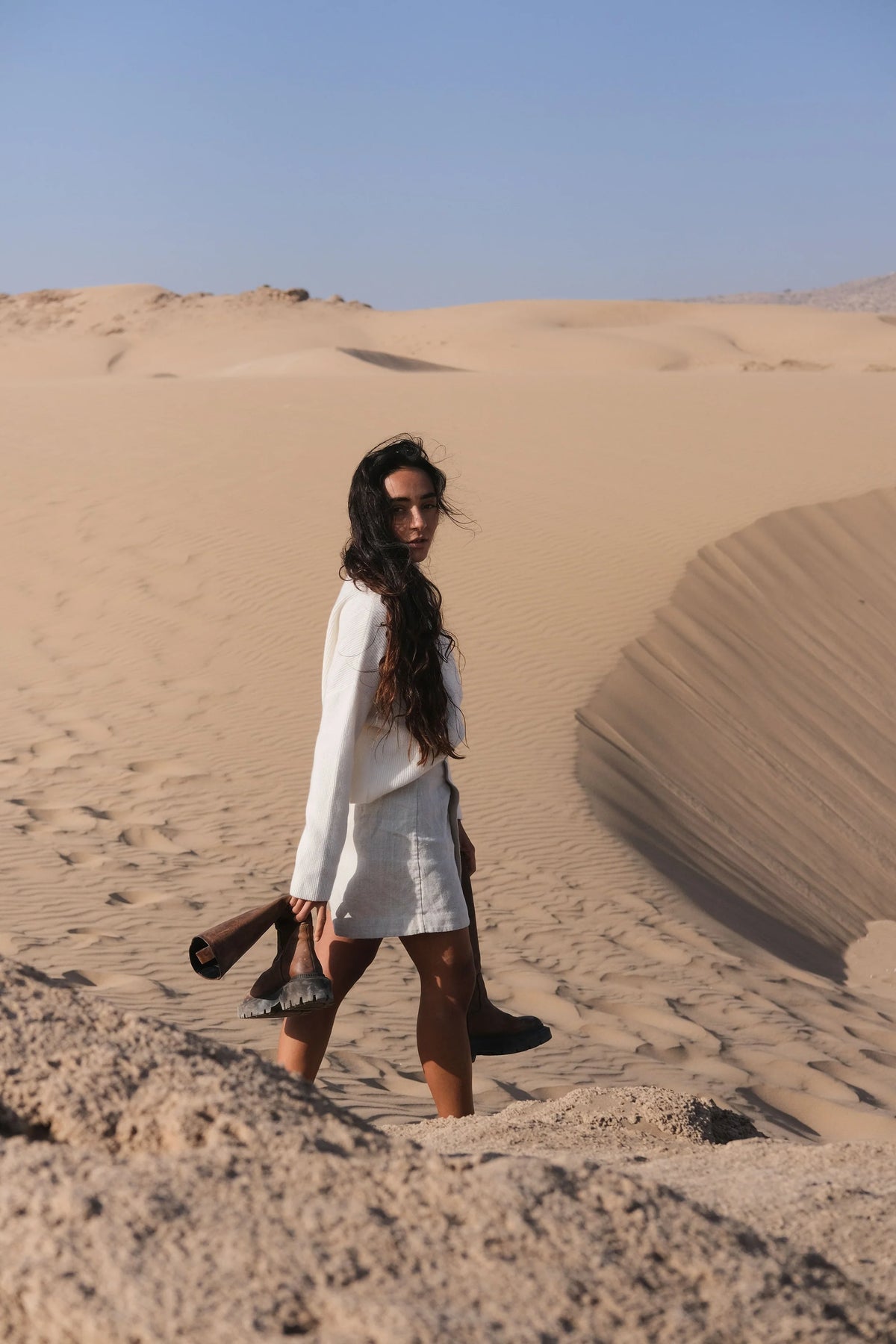 Lumi Cashmere Knit Ivory