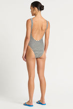 Load image into Gallery viewer, mara one piece Black Dot Stripe