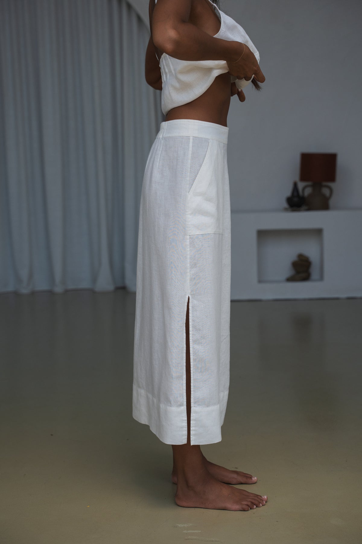 Nadi Skirt Ivory