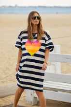 Load image into Gallery viewer, Stripe Heart Dress