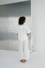 Load image into Gallery viewer, Nika Linen Top Ivory