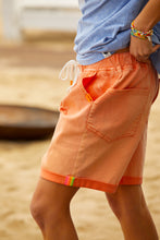 Load image into Gallery viewer, Vintage Orange Denim Short