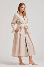 Load image into Gallery viewer, The Pippa Oversized Cotton Longline Dress - Stone