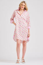 Load image into Gallery viewer, The Popover Shirtdress - Spring Floral