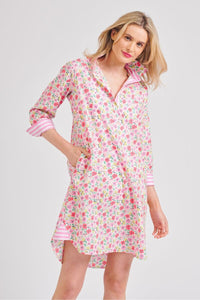 The Popover Shirtdress - Spring Floral