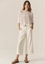 Load image into Gallery viewer, Milton Pointelle Tee White