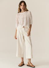 Load image into Gallery viewer, Carsen Crop Pant Ecru