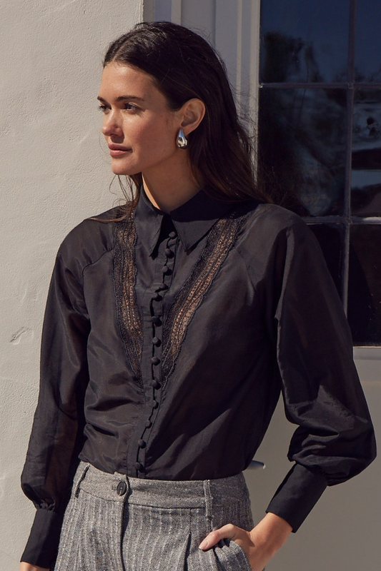 purvey top - black