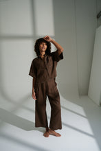 Load image into Gallery viewer, Rika Linen Pants Chocolate