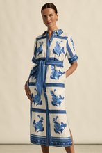 Load image into Gallery viewer, roam dress azure collage