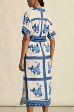 Load image into Gallery viewer, roam dress azure collage