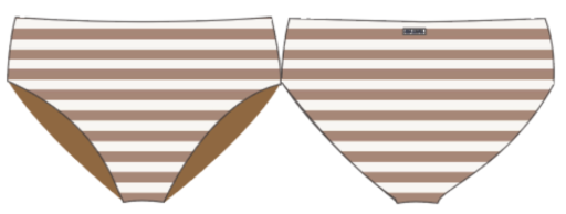 Amour Mid Bikini Pant Tan