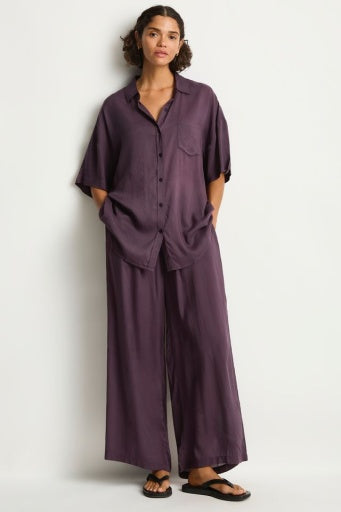 resort essentials aloha shirt blackberry