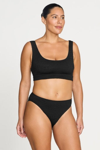 Kahlo One Size Bikini Set Black