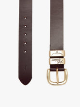 Load image into Gallery viewer, Drover Belt Chestnut/Brass Buckle